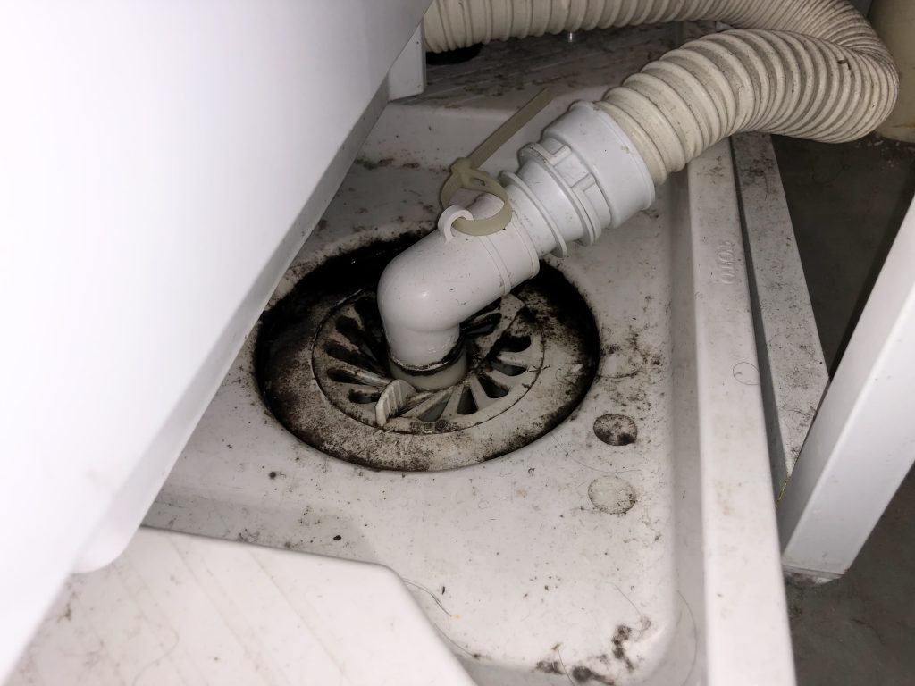 排水しない洗濯機修理